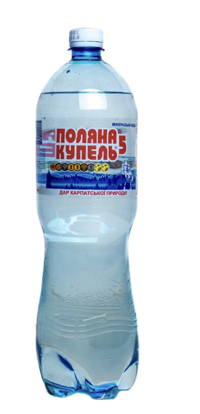 Вода лікувально-столова сильногаз. Поляна Купель 1.5 л ПЕТ